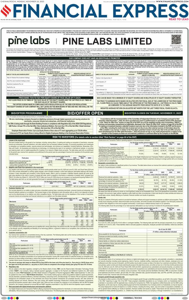 Financial Express Kochi