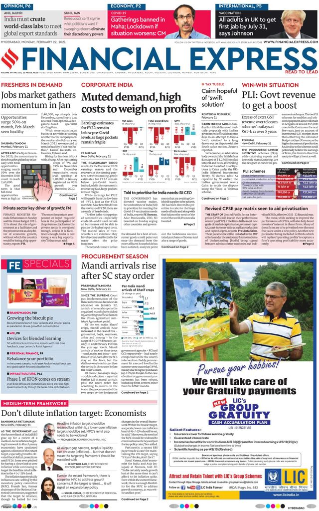 Financial Express Hyderabad