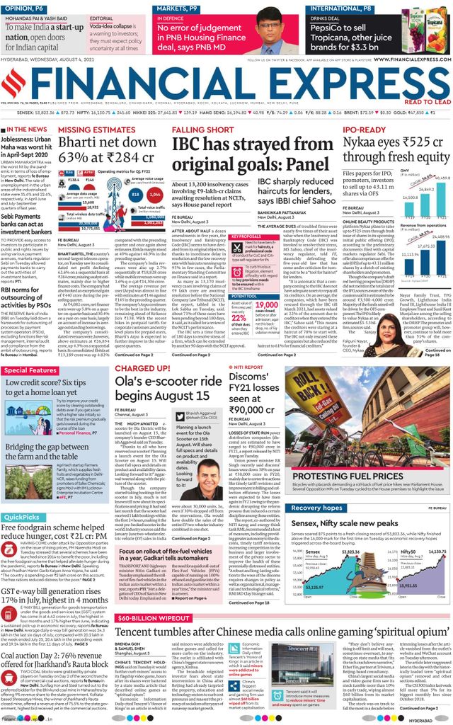 Financial Express Hyderabad