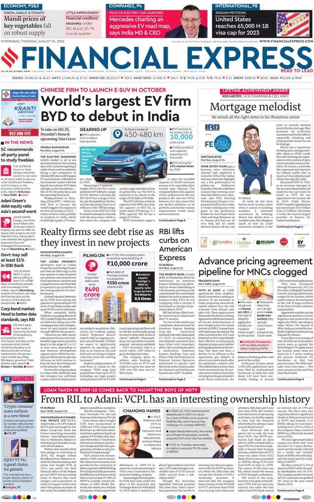 Financial Express Hyderabad