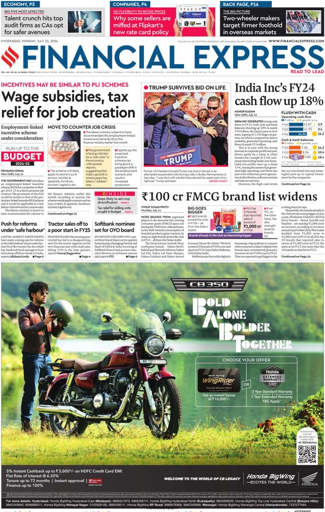 Financial Express Hyderabad