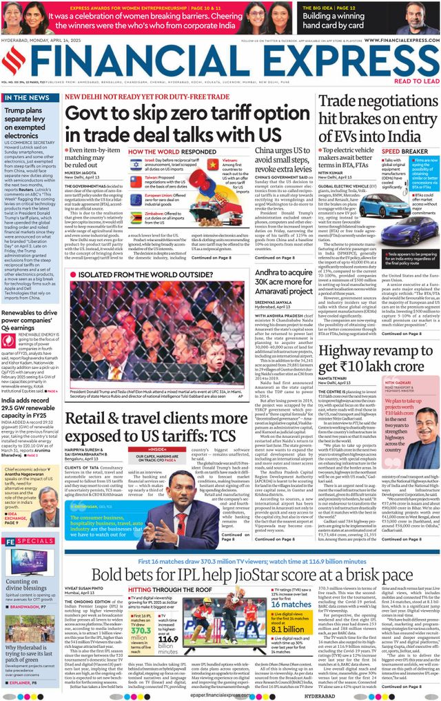 Financial Express Hyderabad