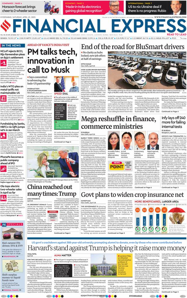 Financial Express Hyderabad