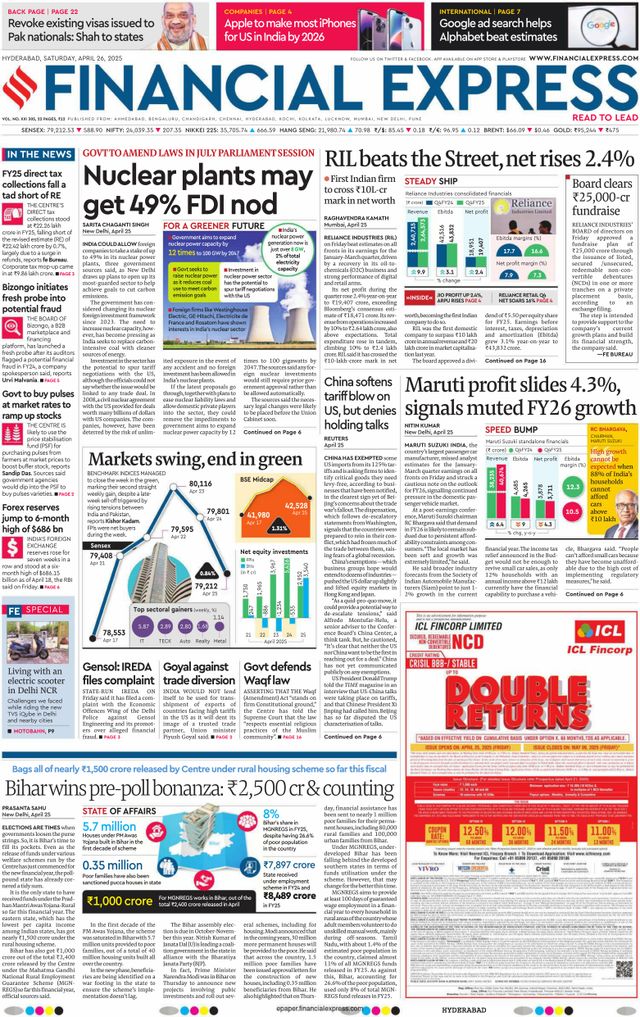 Financial Express Hyderabad