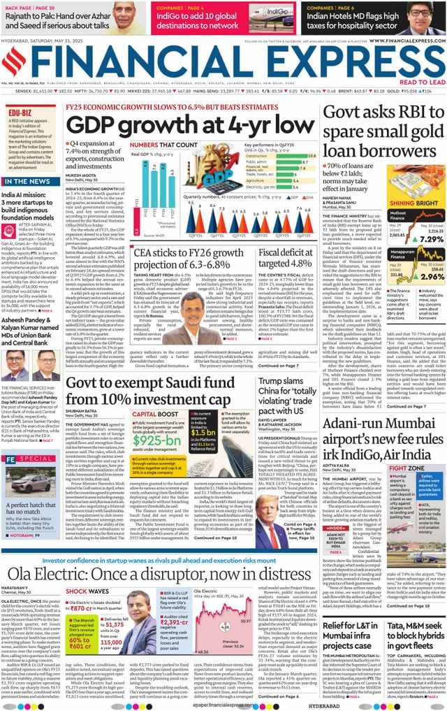 Financial Express Hyderabad