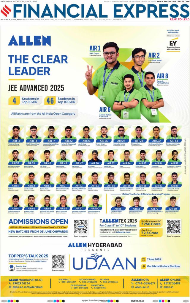 Financial Express Hyderabad