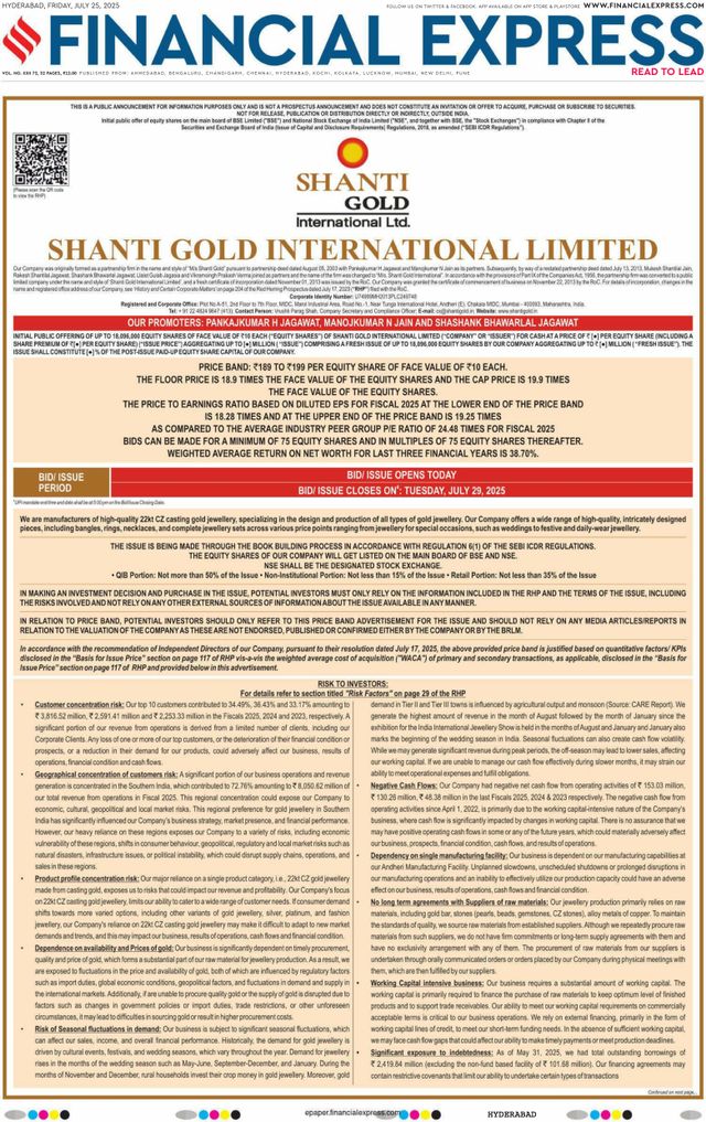 Financial Express Hyderabad