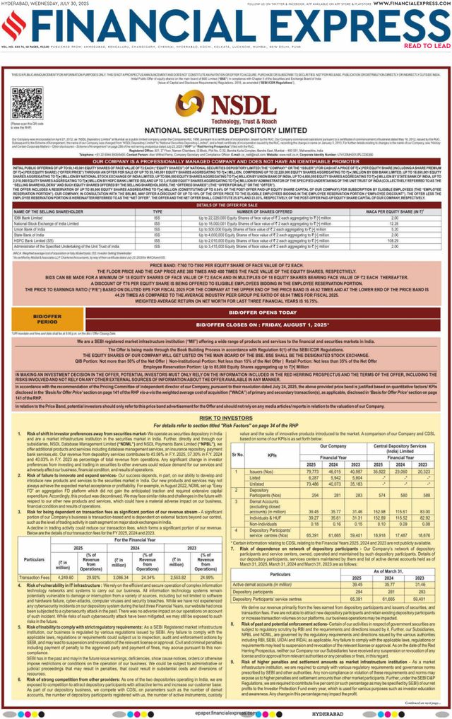 Financial Express Hyderabad