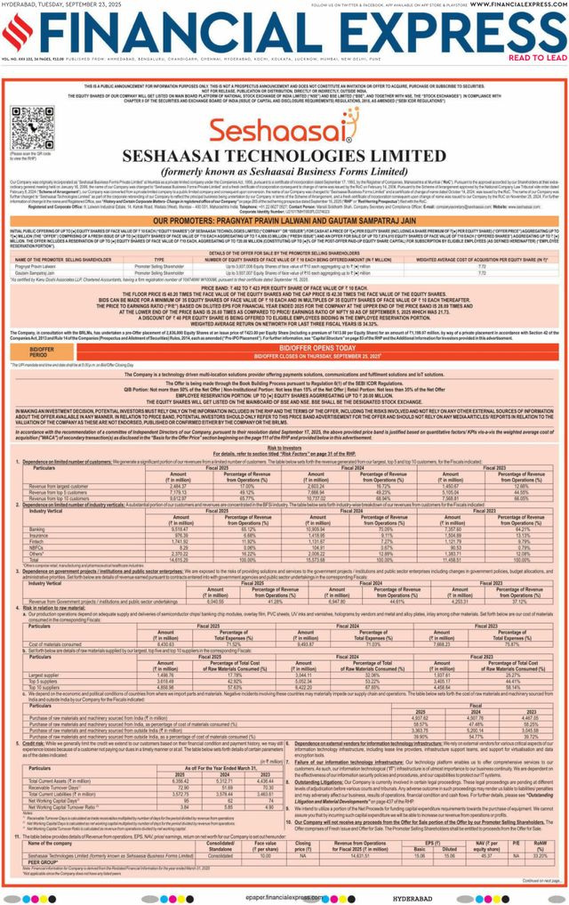 Financial Express Hyderabad