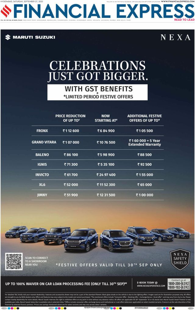 Financial Express Hyderabad