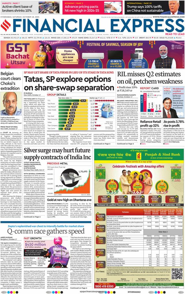 Financial Express Hyderabad