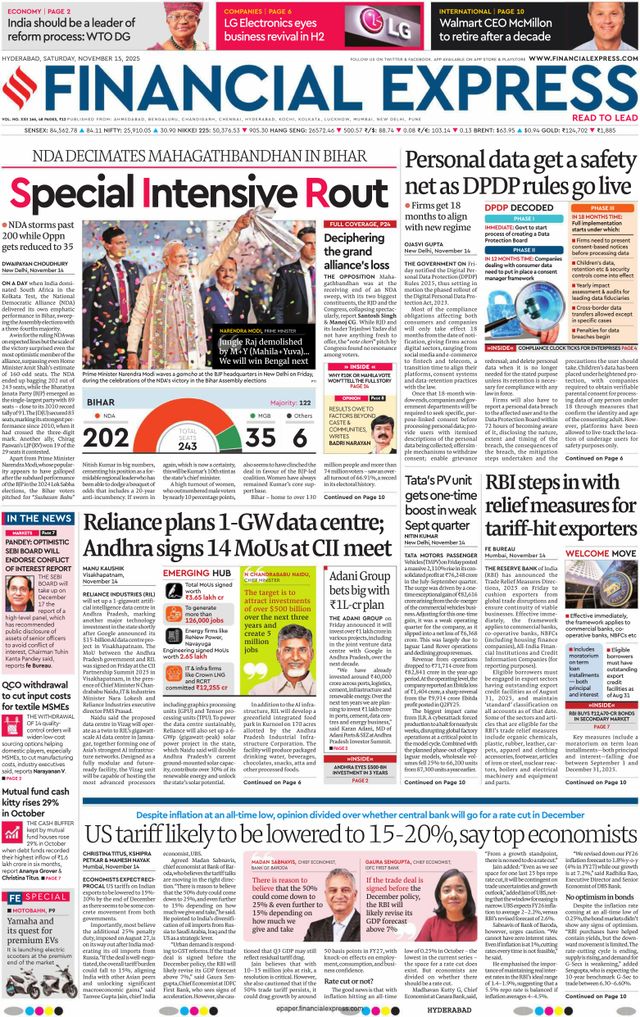 Financial Express Hyderabad