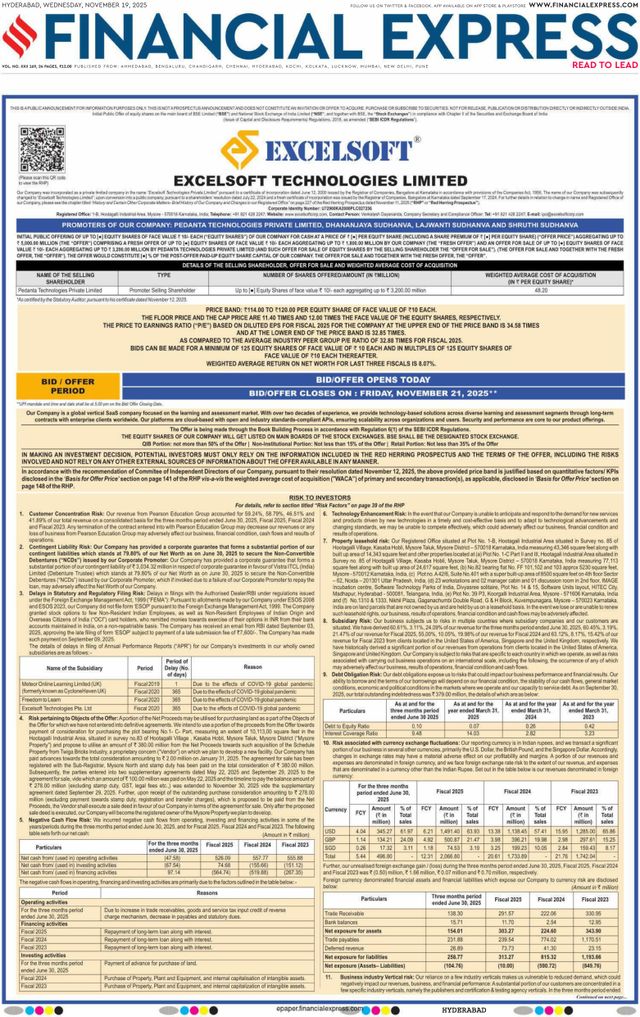 Financial Express Hyderabad