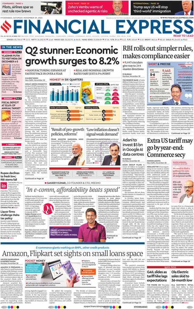 Financial Express Hyderabad