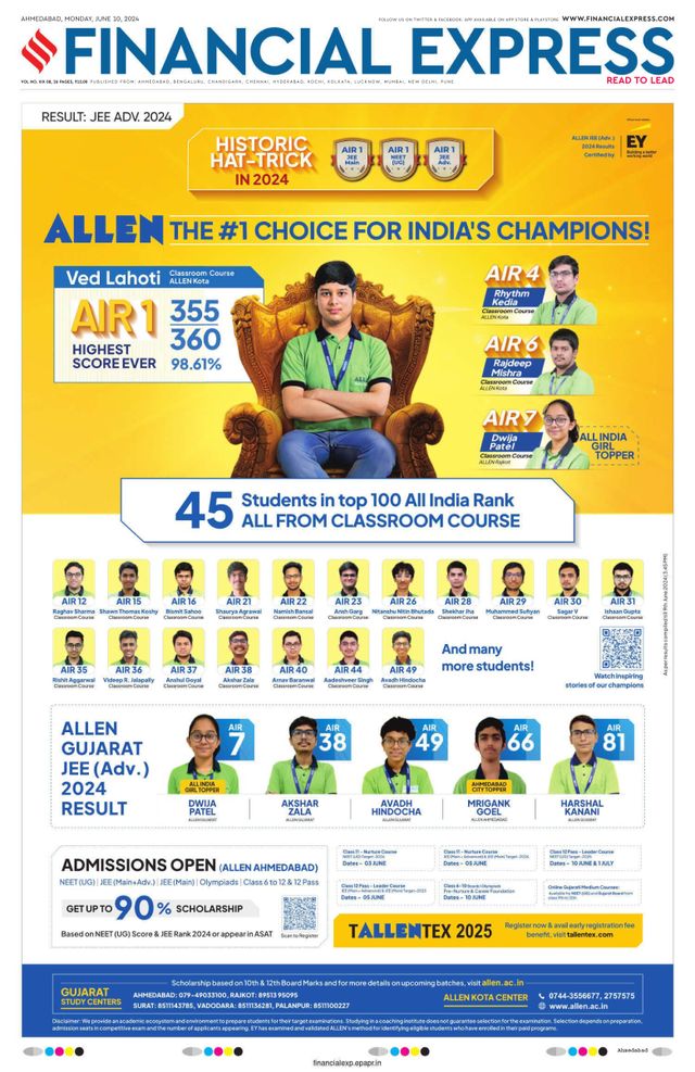 Financial Express Ahmedabad