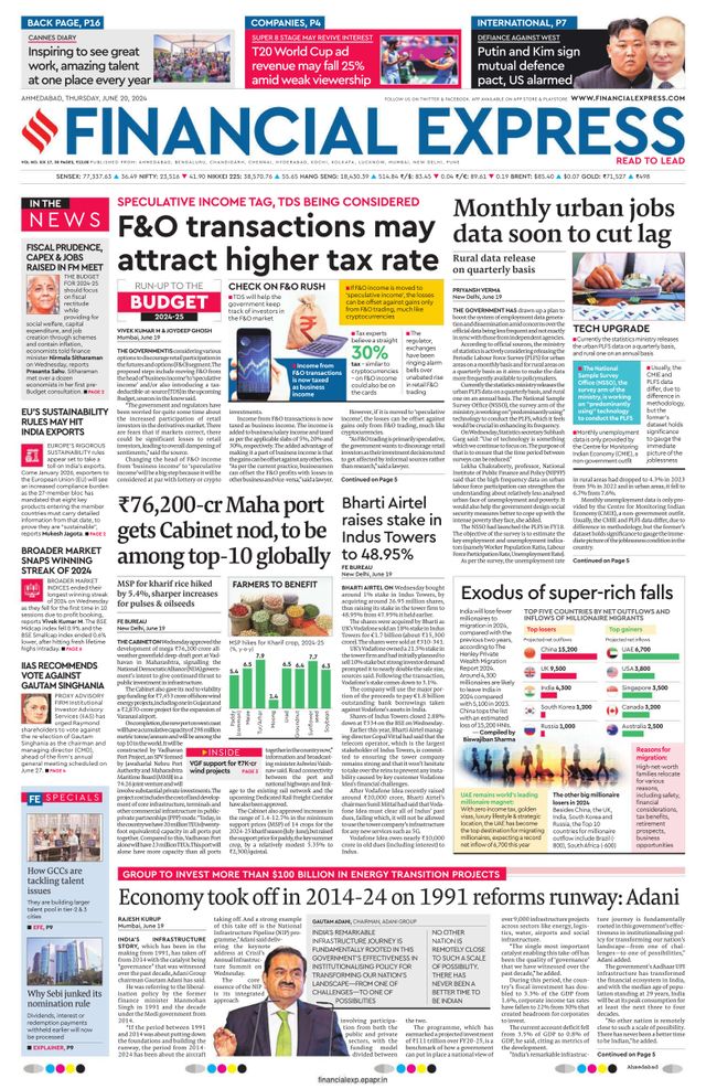 Financial Express Ahmedabad