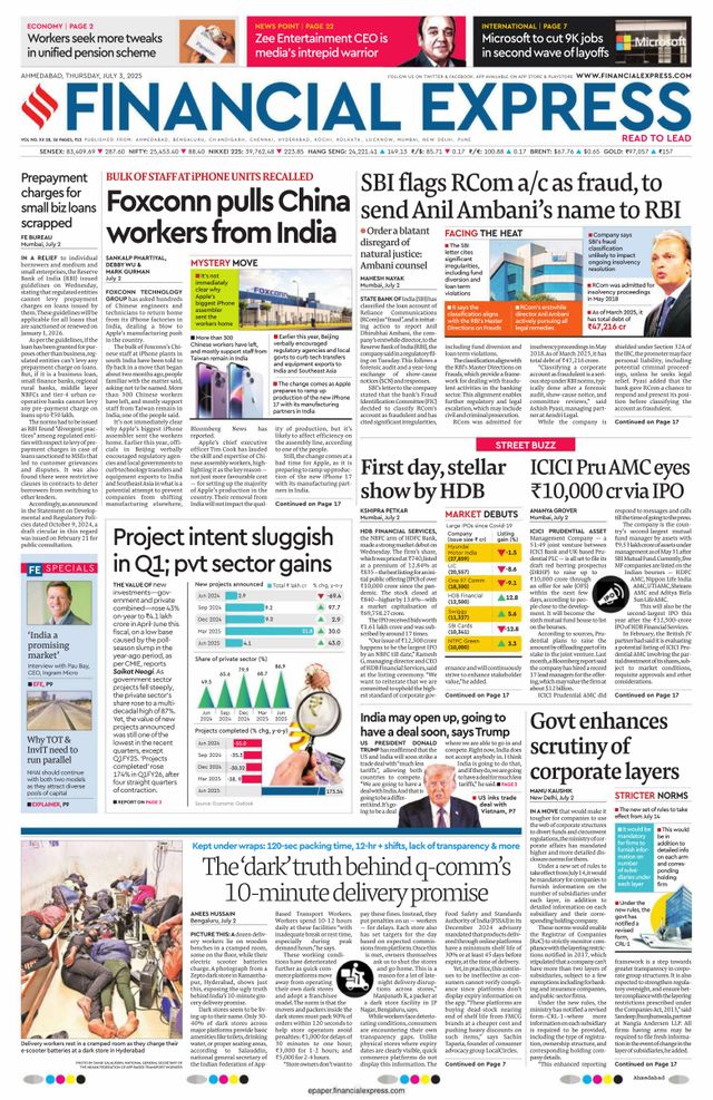 Financial Express Ahmedabad