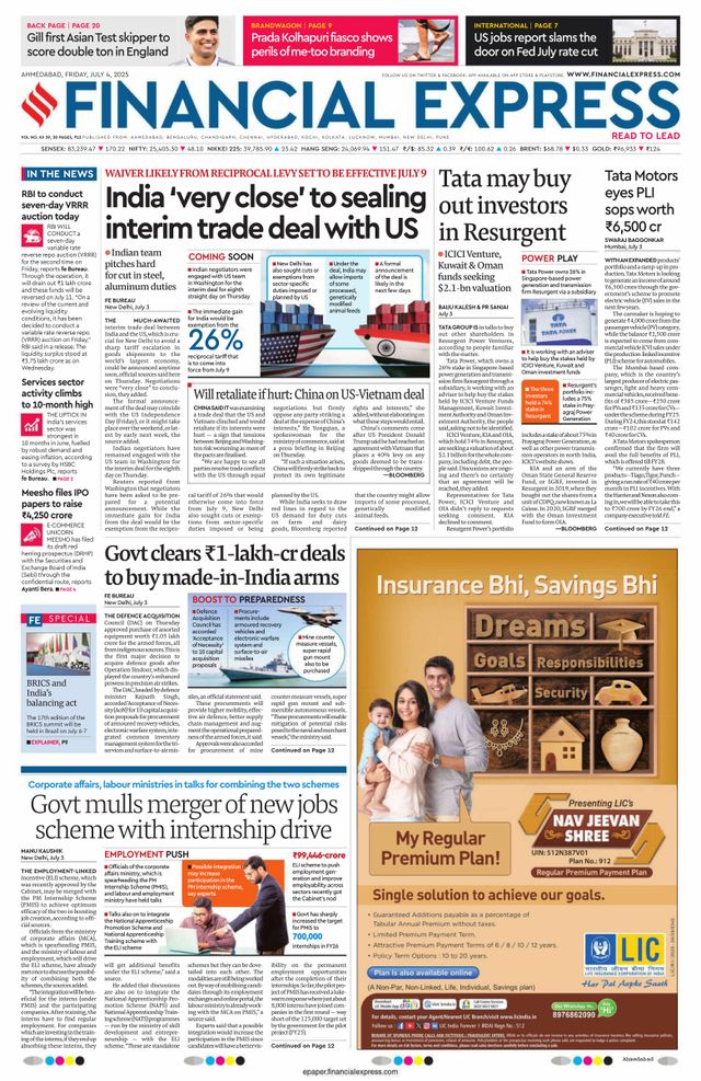 Financial Express Ahmedabad