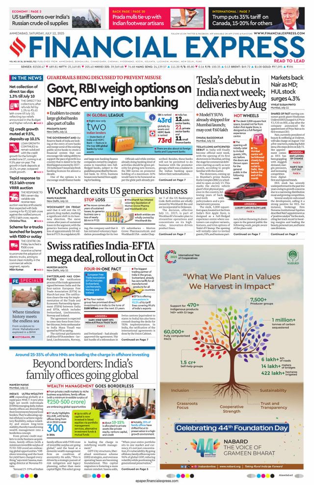 Financial Express Ahmedabad