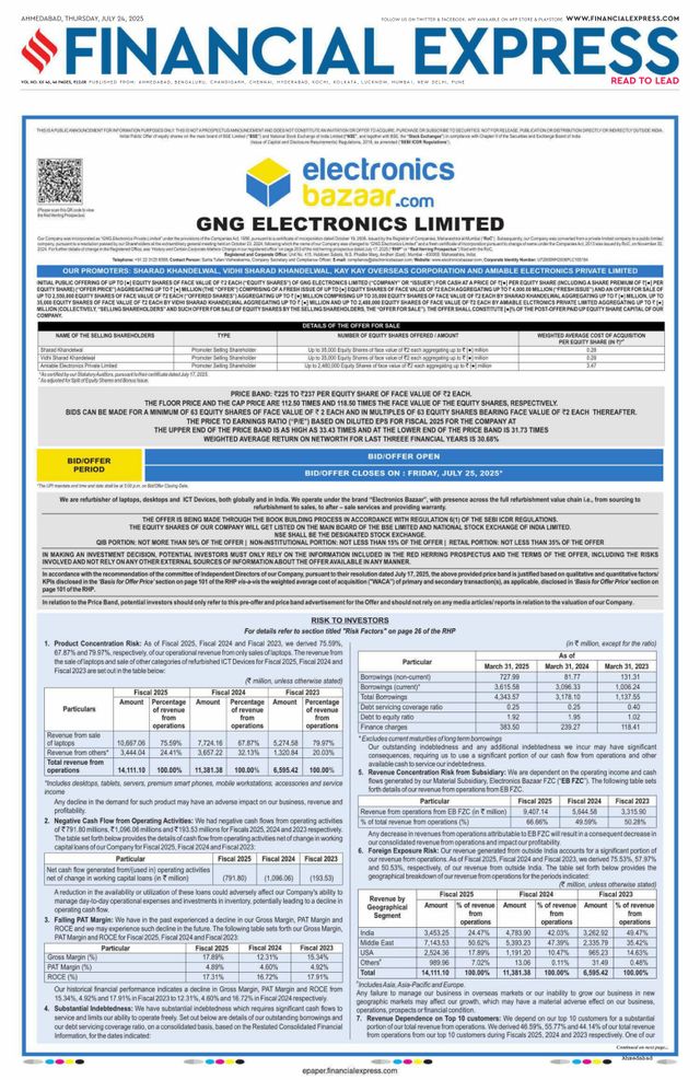 Financial Express Ahmedabad