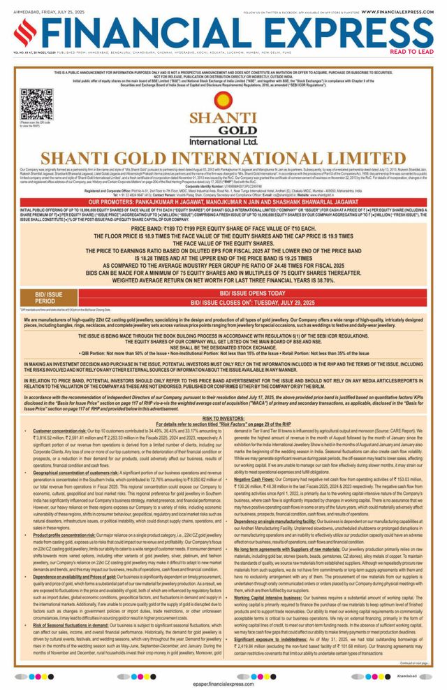 Financial Express Ahmedabad