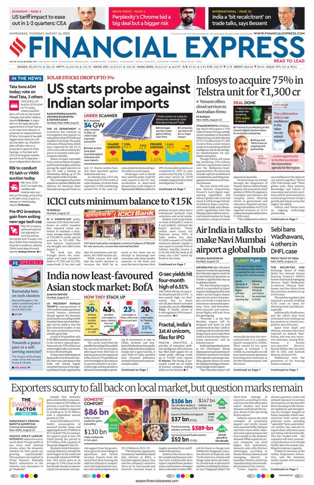 Financial Express Ahmedabad