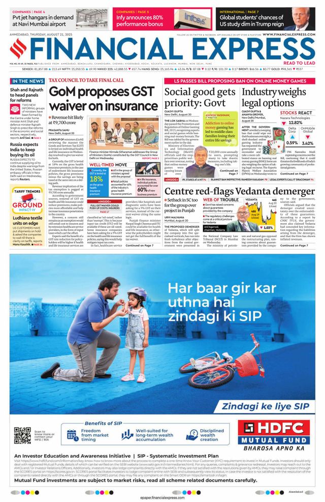 Financial Express Ahmedabad