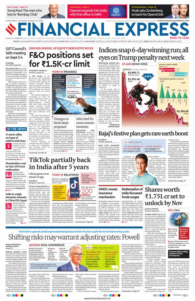 Financial Express Ahmedabad