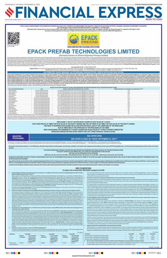 Financial Express Ahmedabad