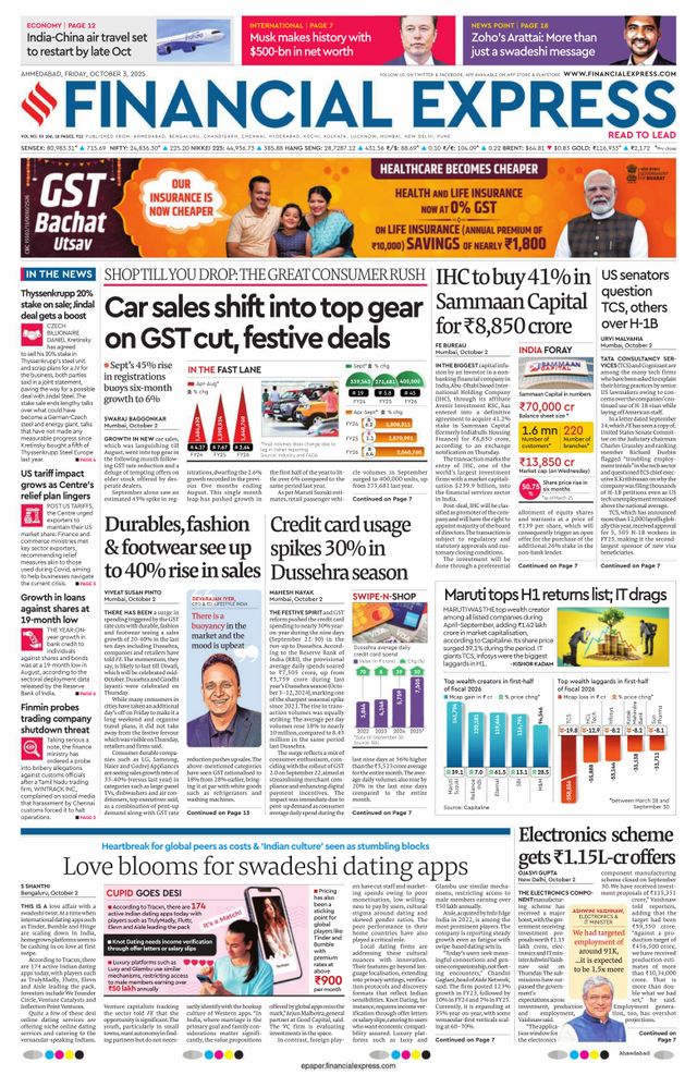 Financial Express Ahmedabad