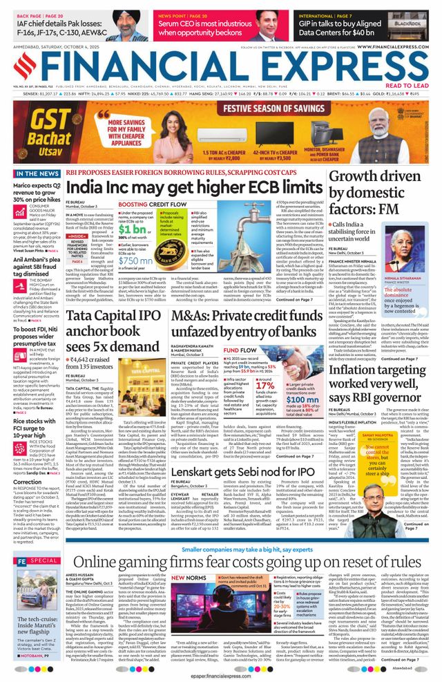 Financial Express Ahmedabad