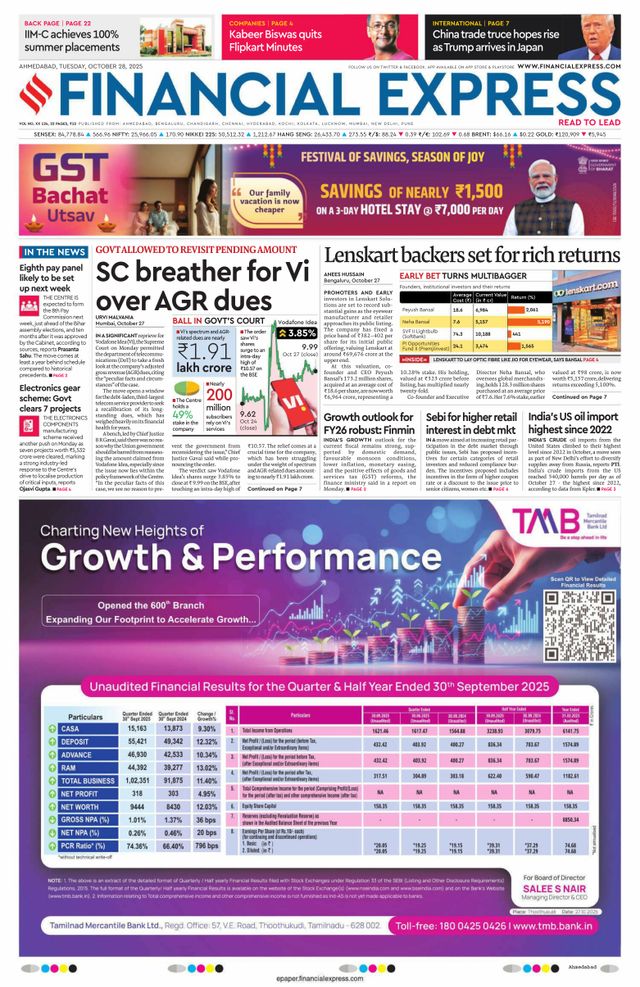 Financial Express Ahmedabad