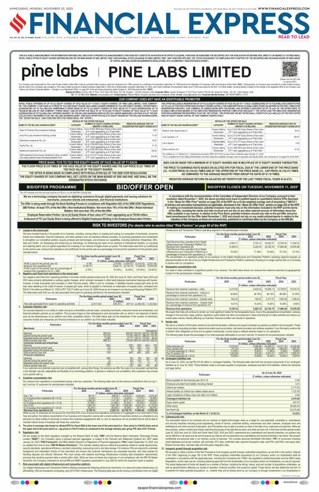 Financial Express Ahmedabad