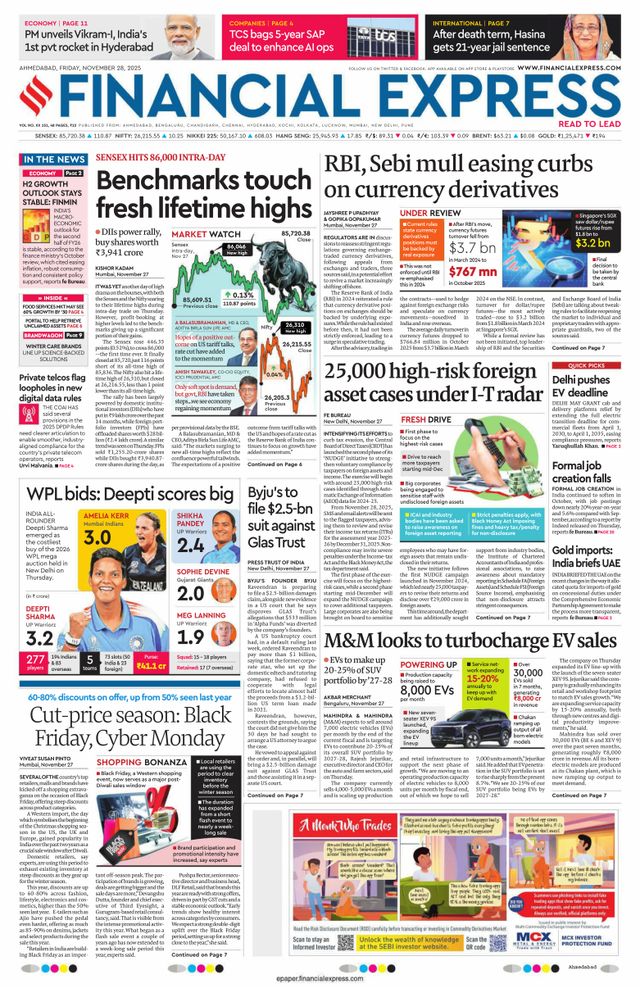 Financial Express Ahmedabad