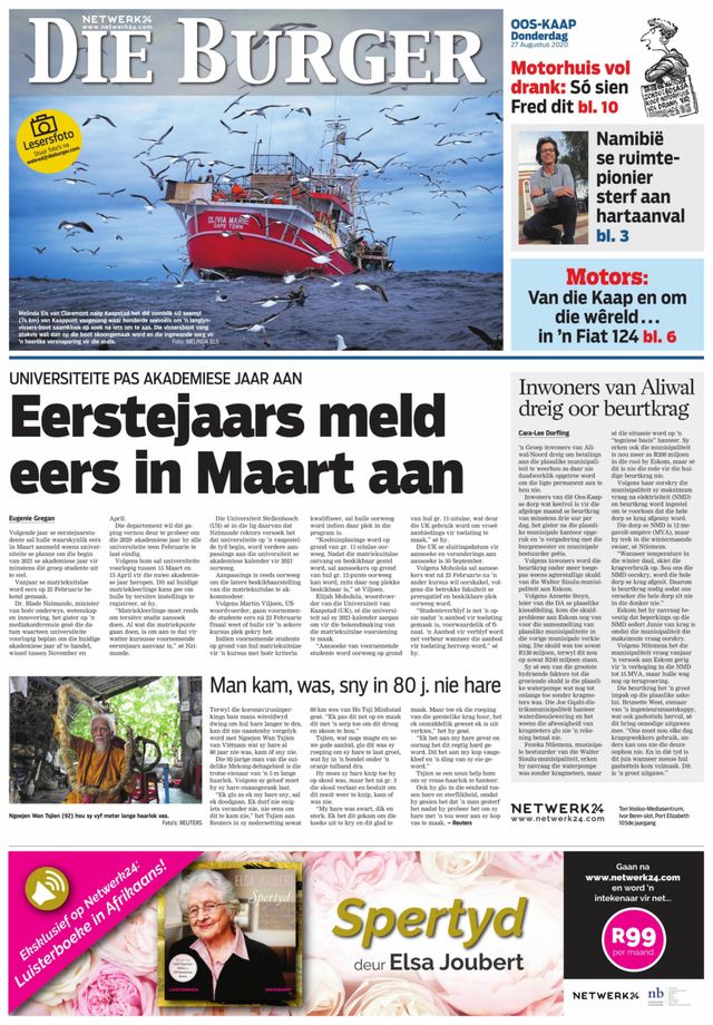 Die Burger Oos Kaap
