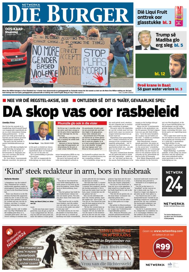 Die Burger Oos Kaap