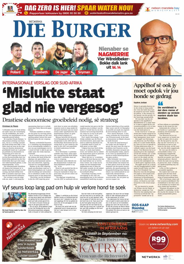 Die Burger Oos Kaap
