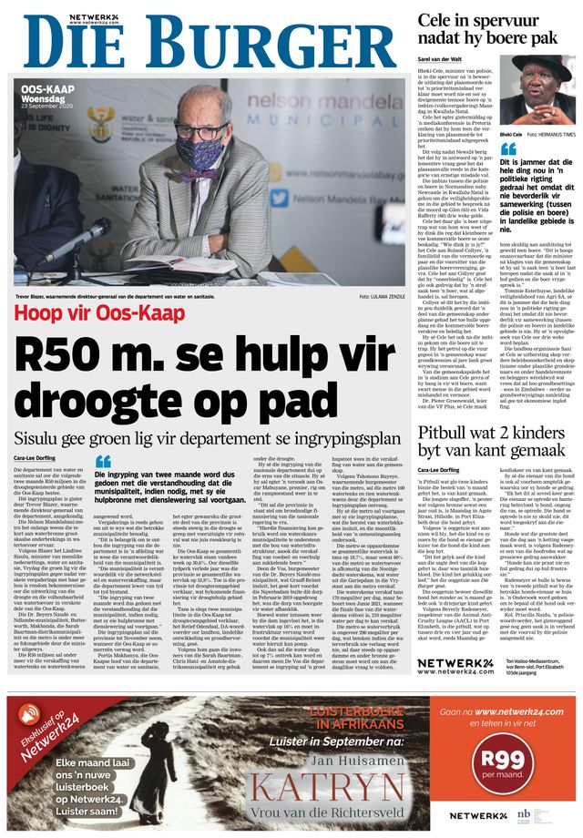 Die Burger Oos Kaap