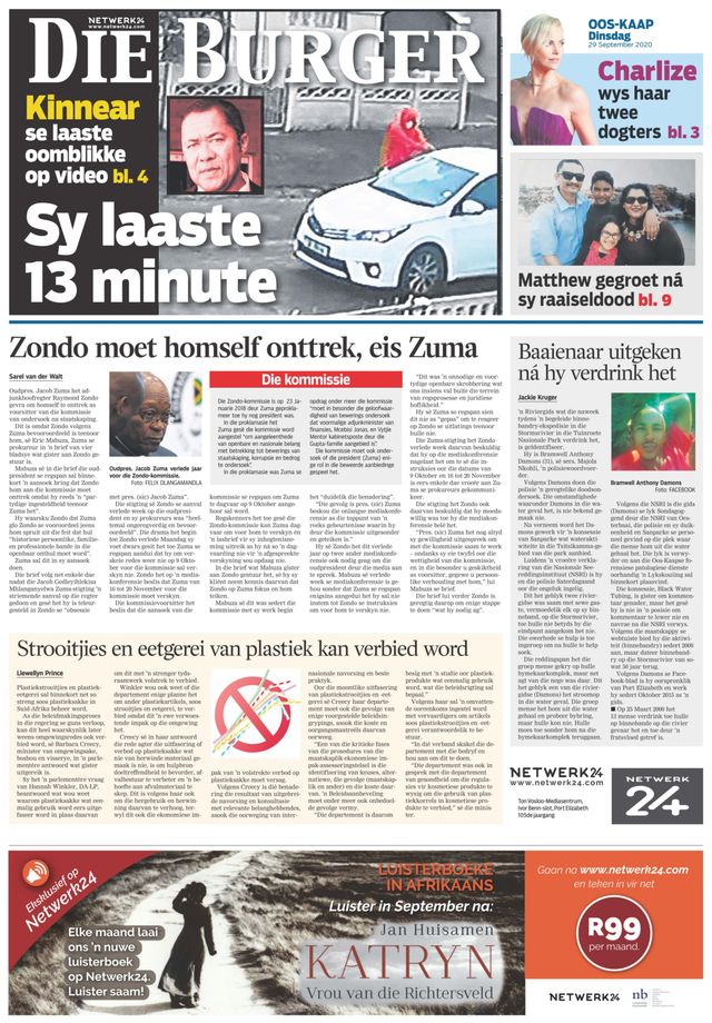 Die Burger Oos Kaap