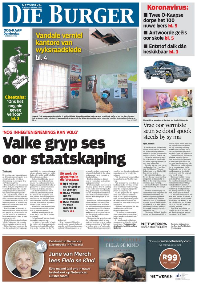 Die Burger Oos Kaap