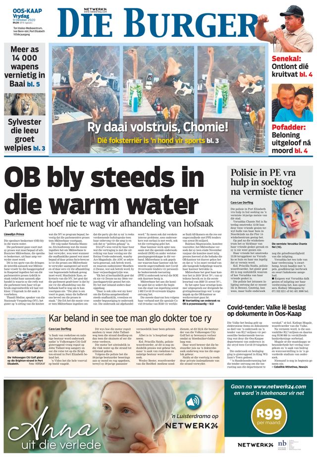 Die Burger Oos Kaap