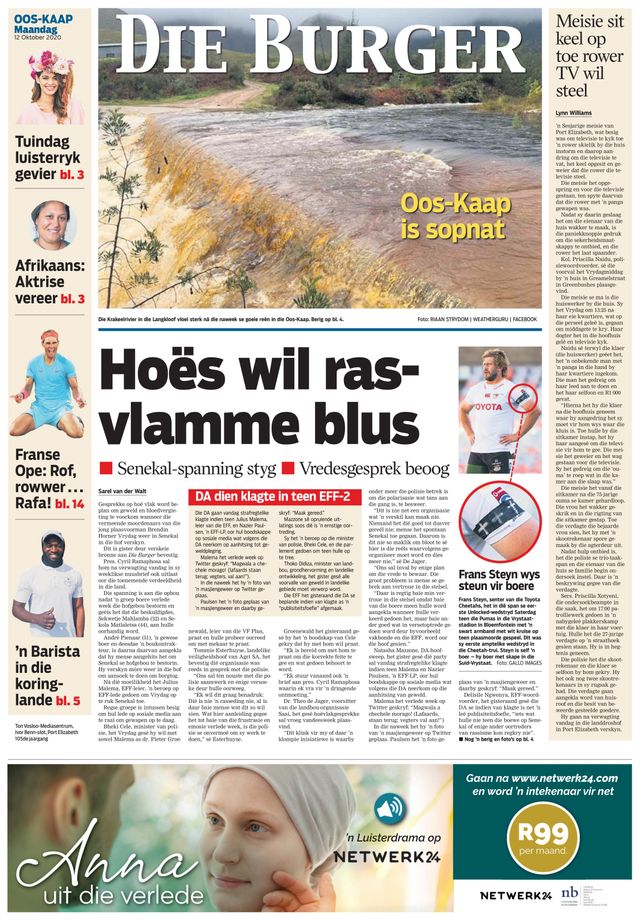 Die Burger Oos Kaap