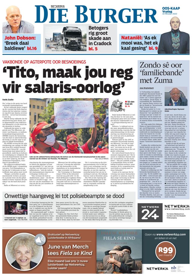 Die Burger Oos Kaap