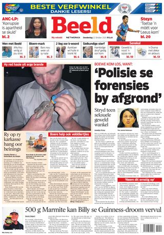 Beeld - November 04, 2020 Beeld Cover - November 04, 2020 Edition