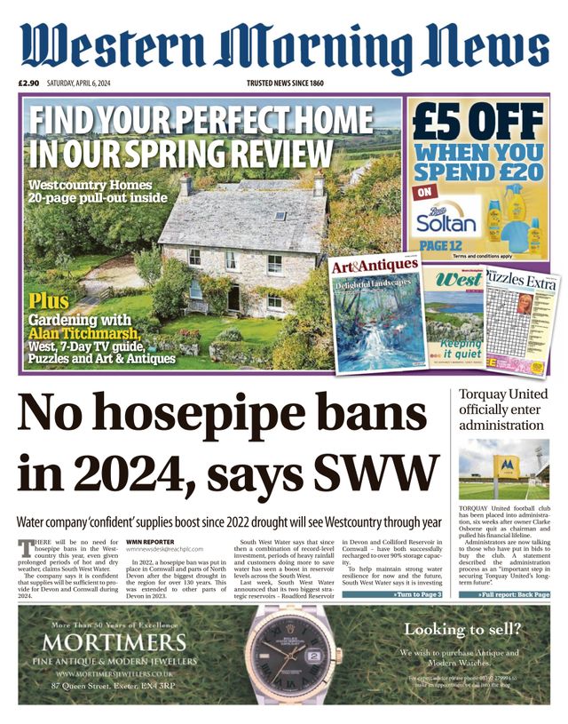 Western Morning News (Saturday)
