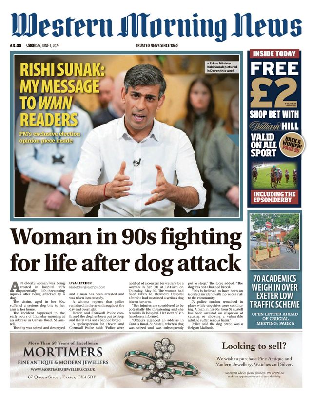 Western Morning News (Saturday)