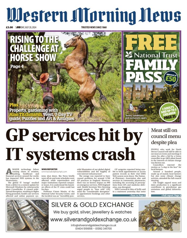 Western Morning News (Saturday)