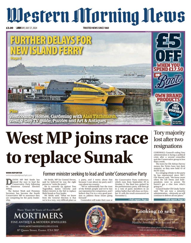 Western Morning News (Saturday)