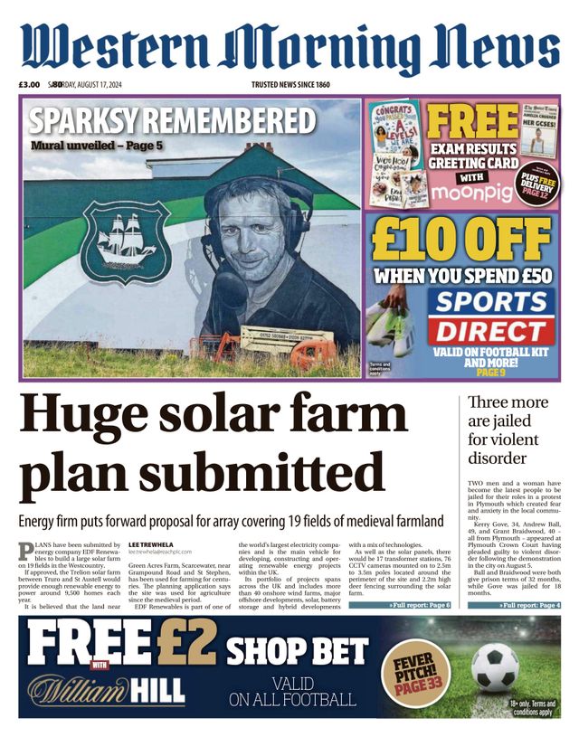 Western Morning News (Saturday)