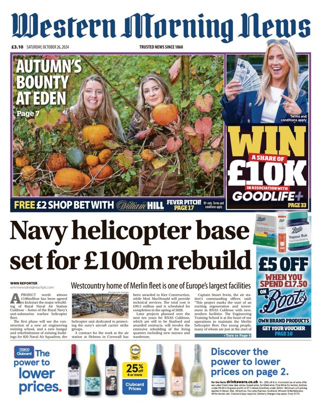 Western Morning News (Saturday)